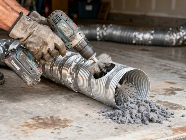 Professional duct cleaning by Middleburg Heights Dryer Vent Cleaning in Middleburg Heights