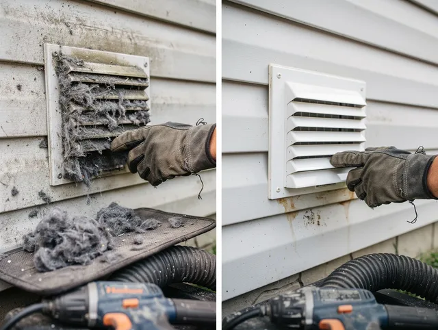 Residential dryer vent cleaning by Middleburg Heights Dryer Vent Cleaning in Middleburg Heights